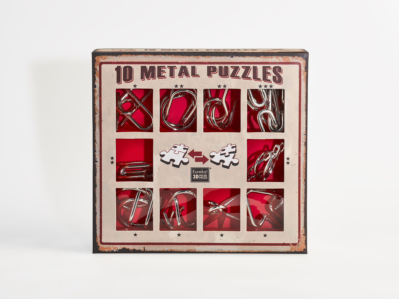 Metall Puzzles 10er Sets Froschkönig GmbH