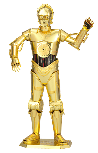 C-3PO Gold – Premium Metall Bausatz