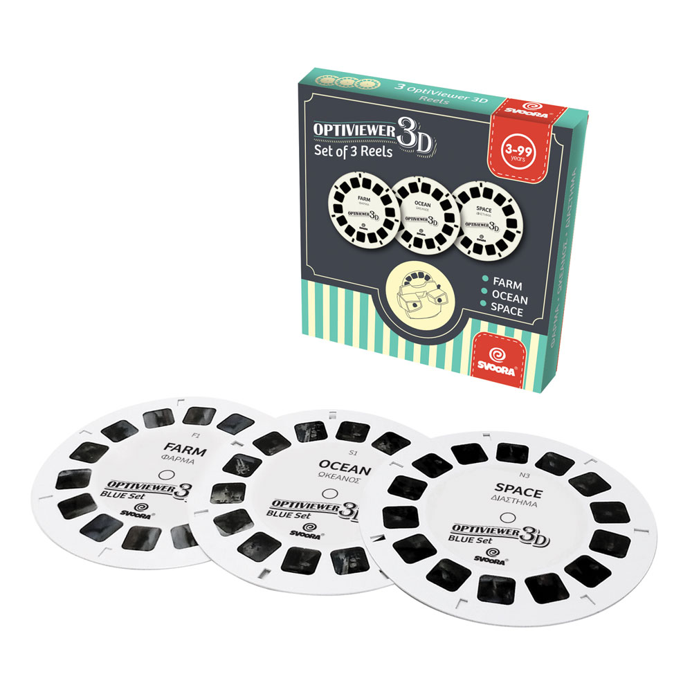 Optiviewer 3D Zubehör 3 Scheiben Set B