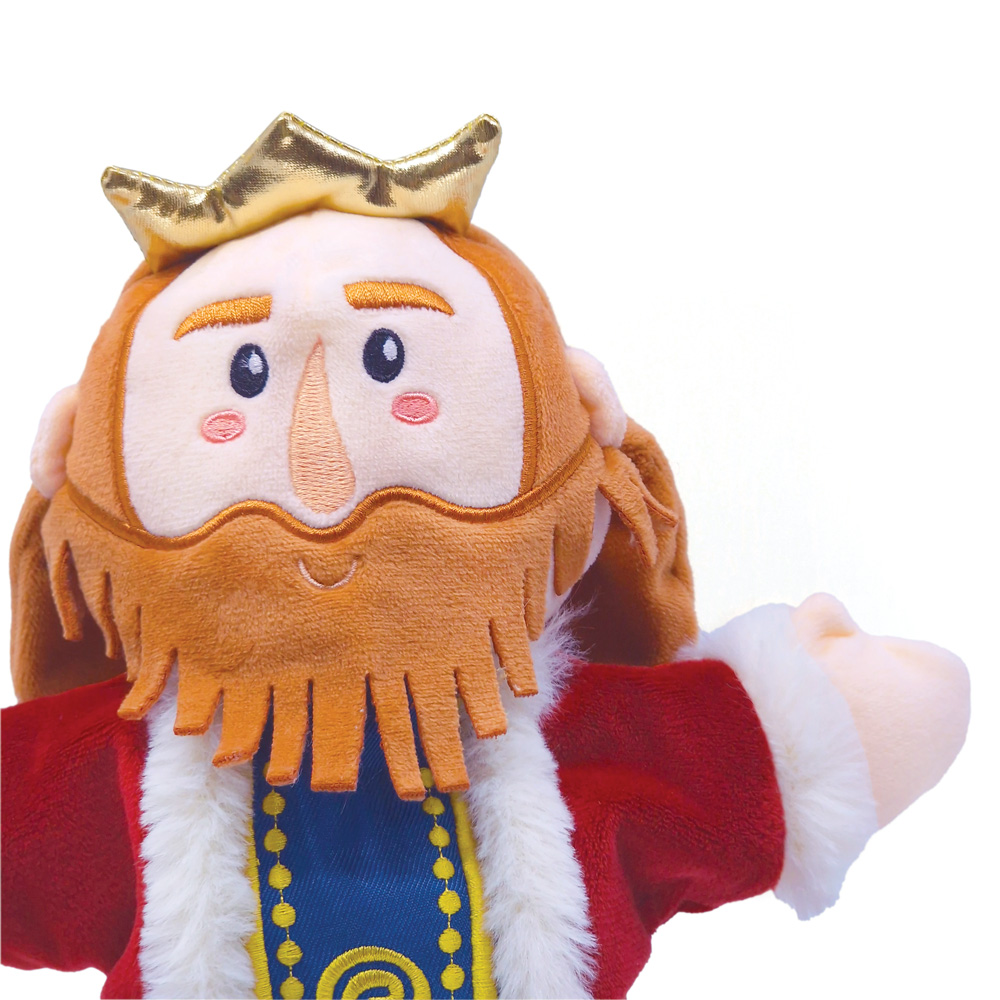 Double-Face Hand Puppet ‘Puppet Stories’ King / Queen