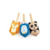 Wooden Spinning Tops – Little Friends
