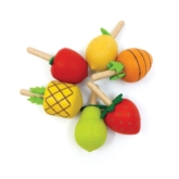 Wooden Spinning Tops – Fruits