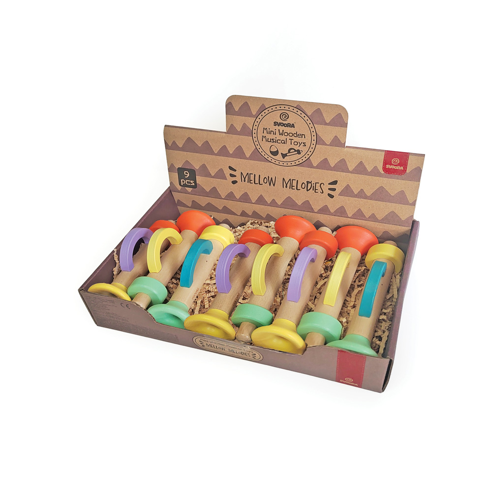 Mini Wooden Trumpet ‚Mellow Melodies‘