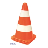 Markierungskegel orange/weiss 4 Stück