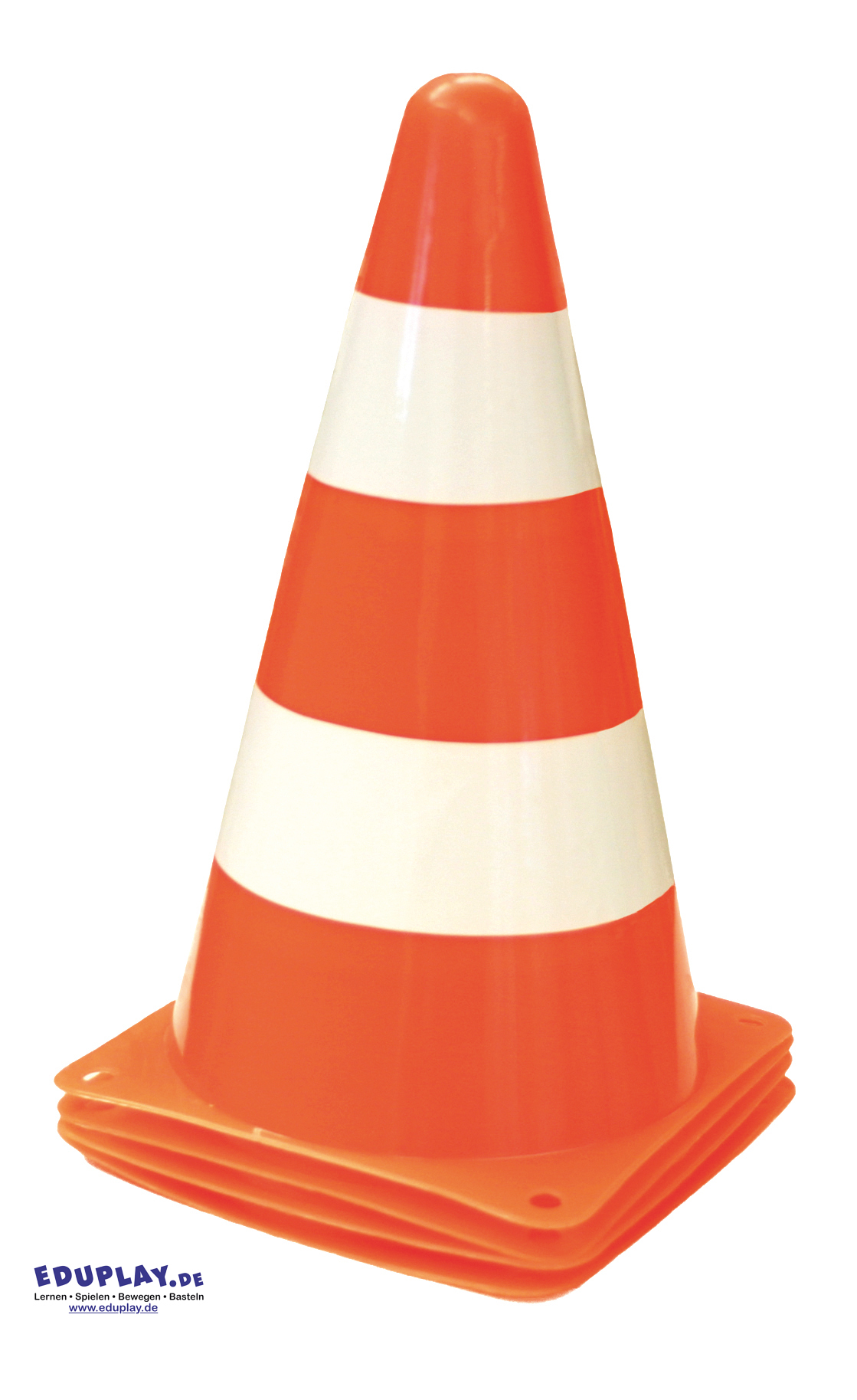 Markierungskegel orange/weiss 4 Stück
