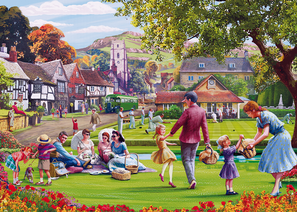 Picnic on the Green Puzzle