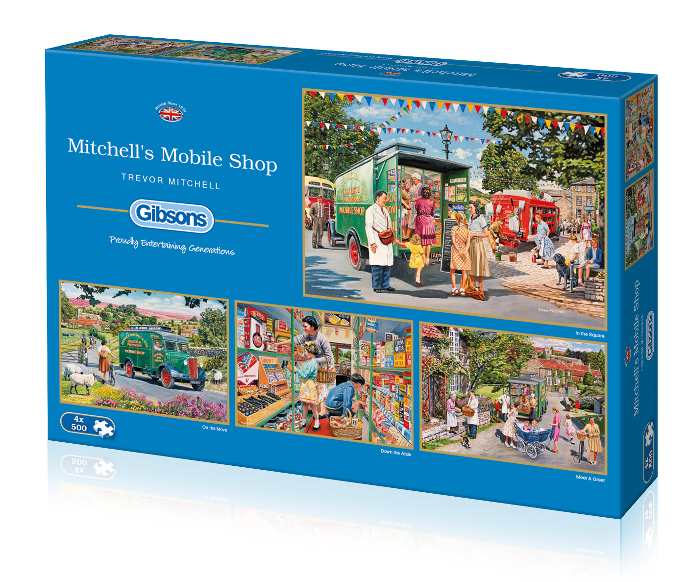 Mitchell's Mobile Shop Puzzle Schachtel