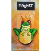 Frosch-Magnet in Verpackung