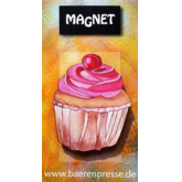 Cupcake-Magnet in Verpackung