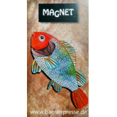 Fisch-Magnet in Verpackung