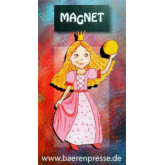 Prinzessin-Magnet in Verpackung