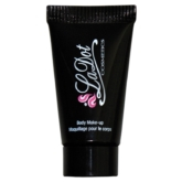 Tube von schwarzem Body Make-up