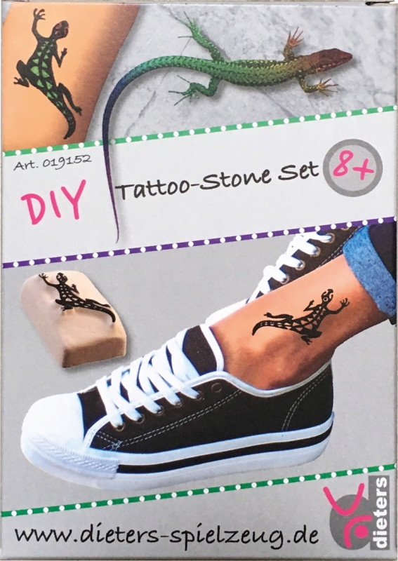 Schachtel des Tatoo-Stone Set