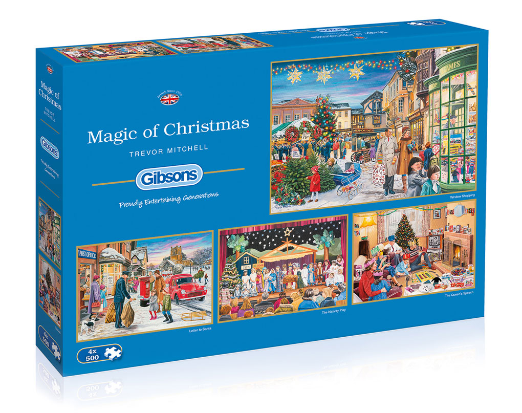 Magic of Christmas Puzzle Schachtel