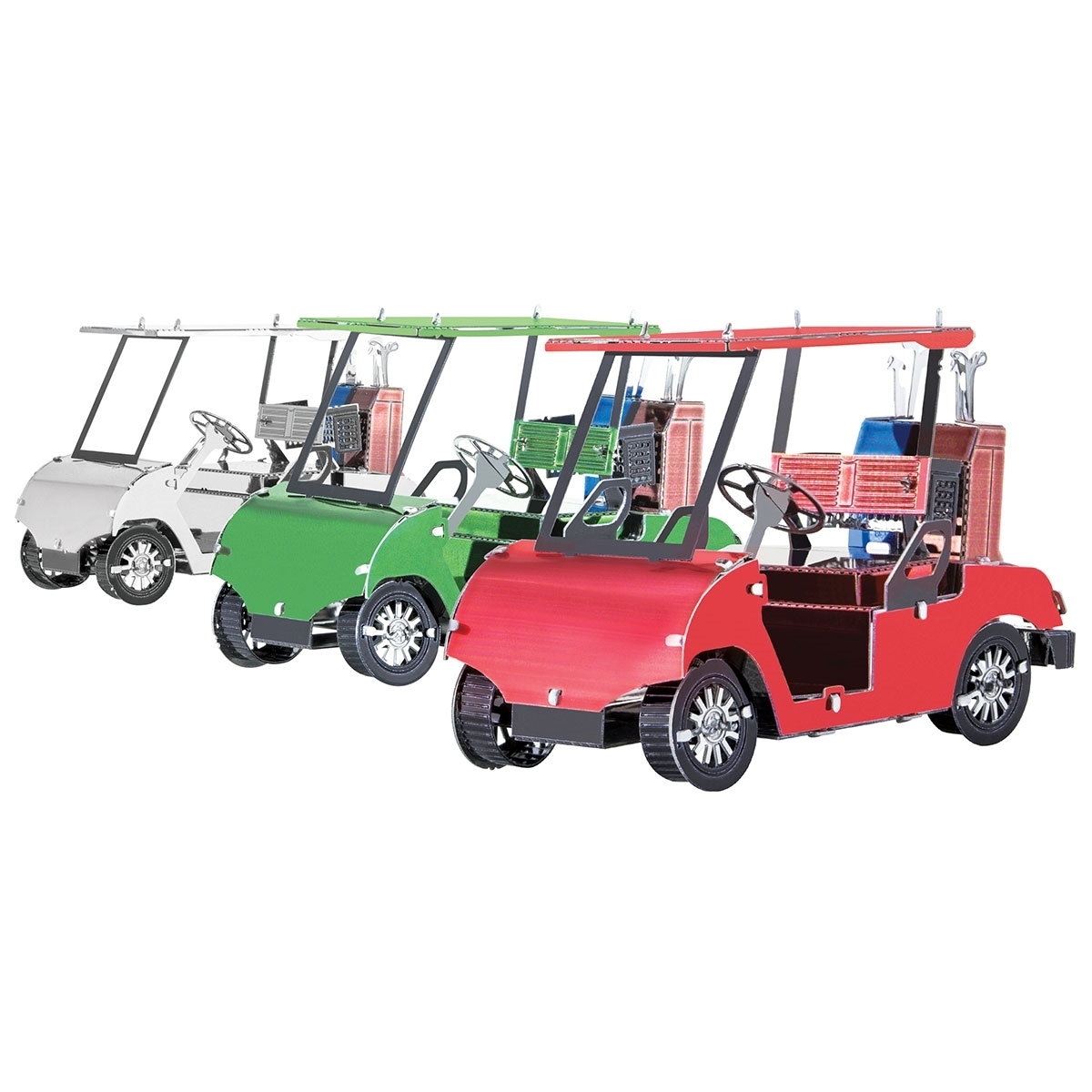 Zusammengebautes Golf Cart Set