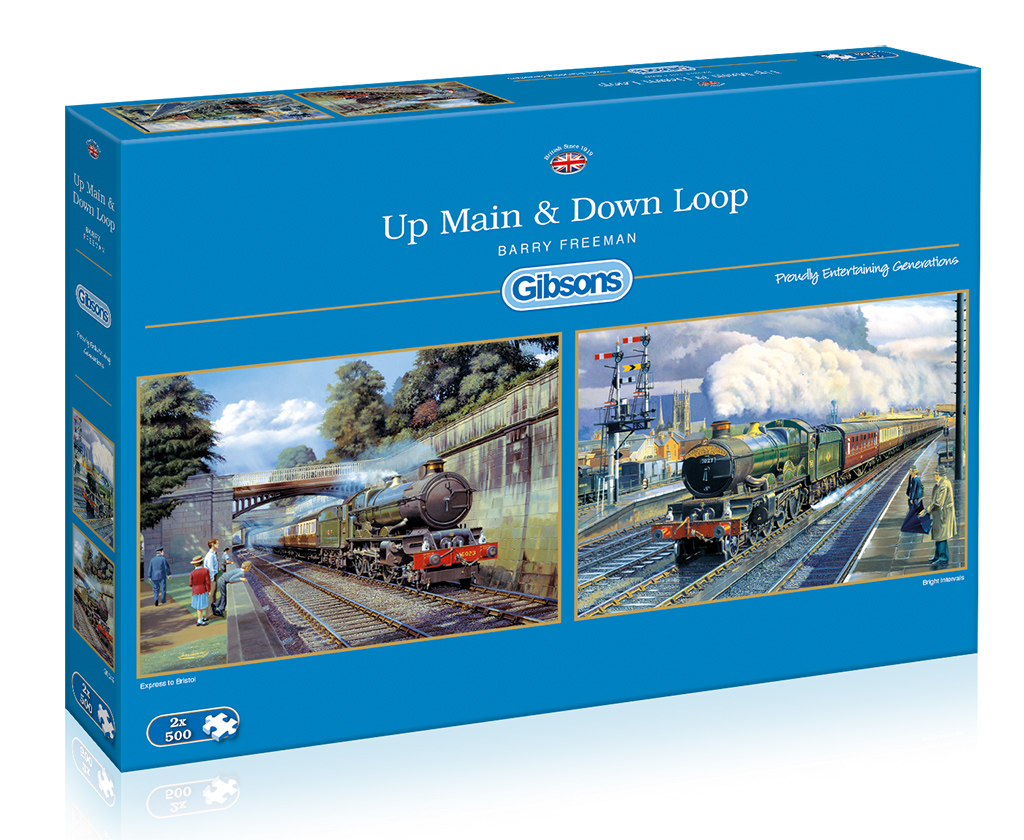 Up Main and Down Loop Puzzle Schachtel