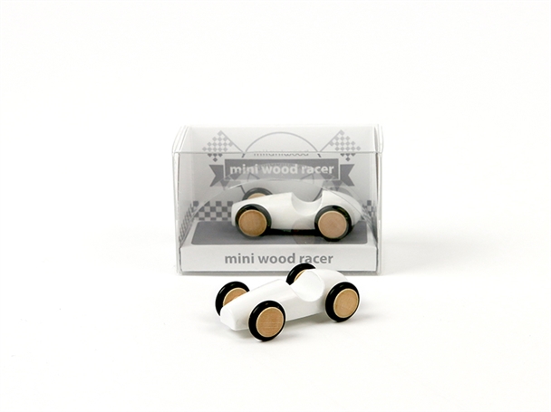 Weisser mini wood Racer