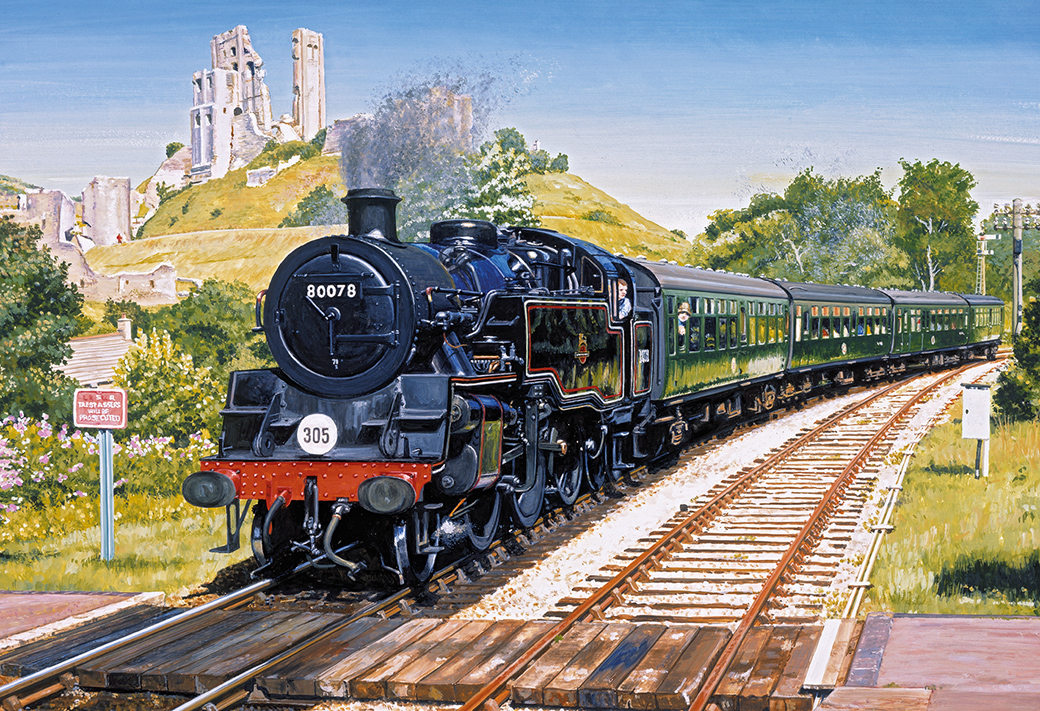 Corfe Castle Crossing Puzzle