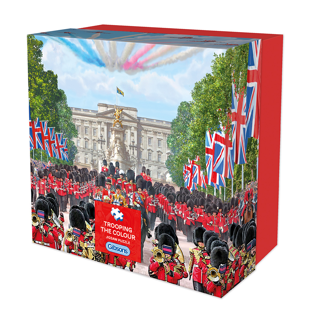 Trooping the Colour Puzzle Schachtel