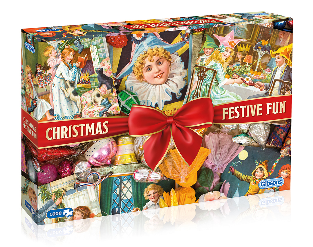 Christmas Festive Fun Puzzle Schachtel