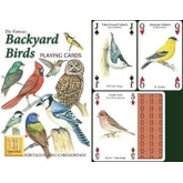 Schachtel und Inhalt der Spielkarten Backyard Birds