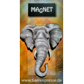 Elefant-Magnet in Verpackung