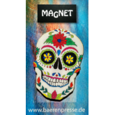 Schädel-Magnet in Verpackung