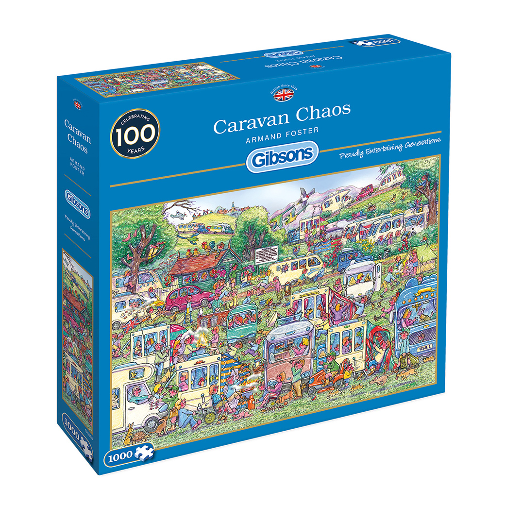 Caravan Chaos Puzzle Schachtel