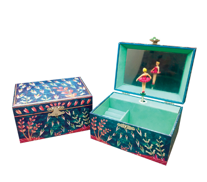 Musical Jewelry Box Ocean Floor