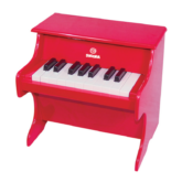 Rotes Holz Klavier