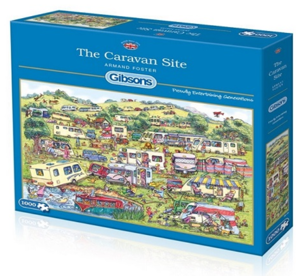 The Caravan Site Puzzle Schachtel