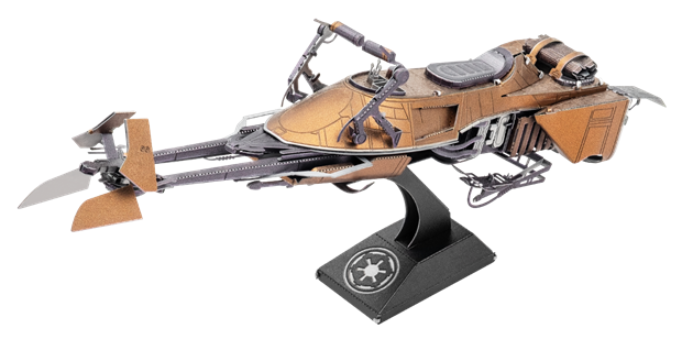 Zusammengebautes Classic Speeder Bike