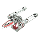 Zusammengebauter Y-Wing Fighter