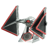 Zusammengebauter Sith Tie Fighter