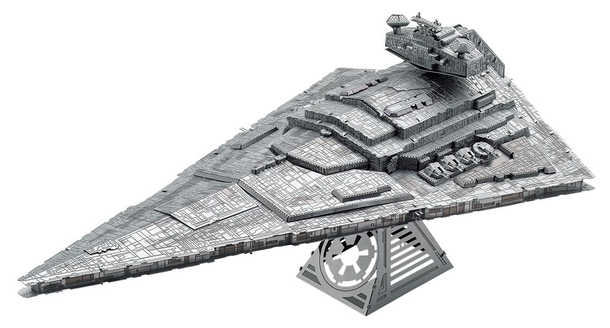 Zusammengebauter Imperial Star Destroyer