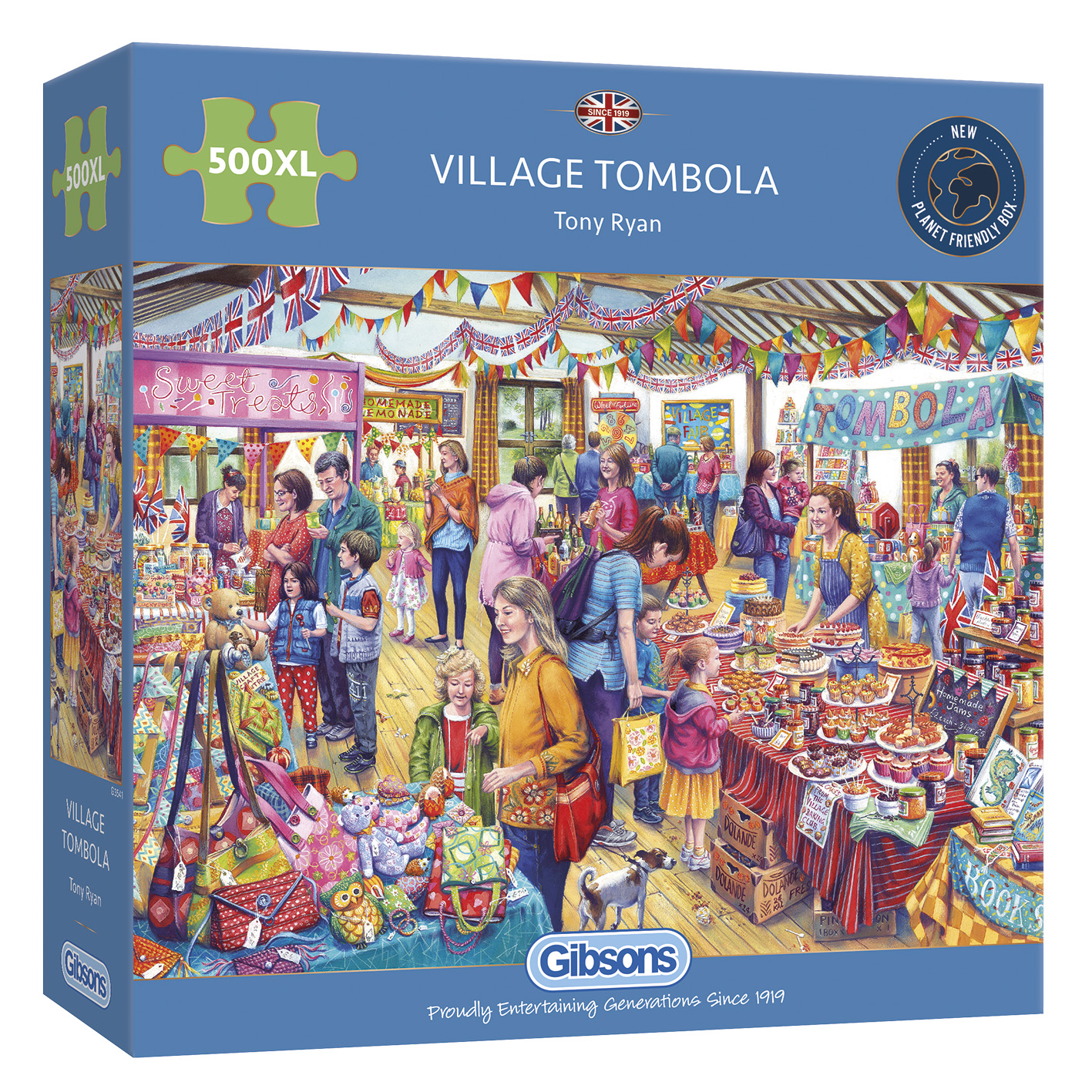 Village Tombola Puzzle Schachtel