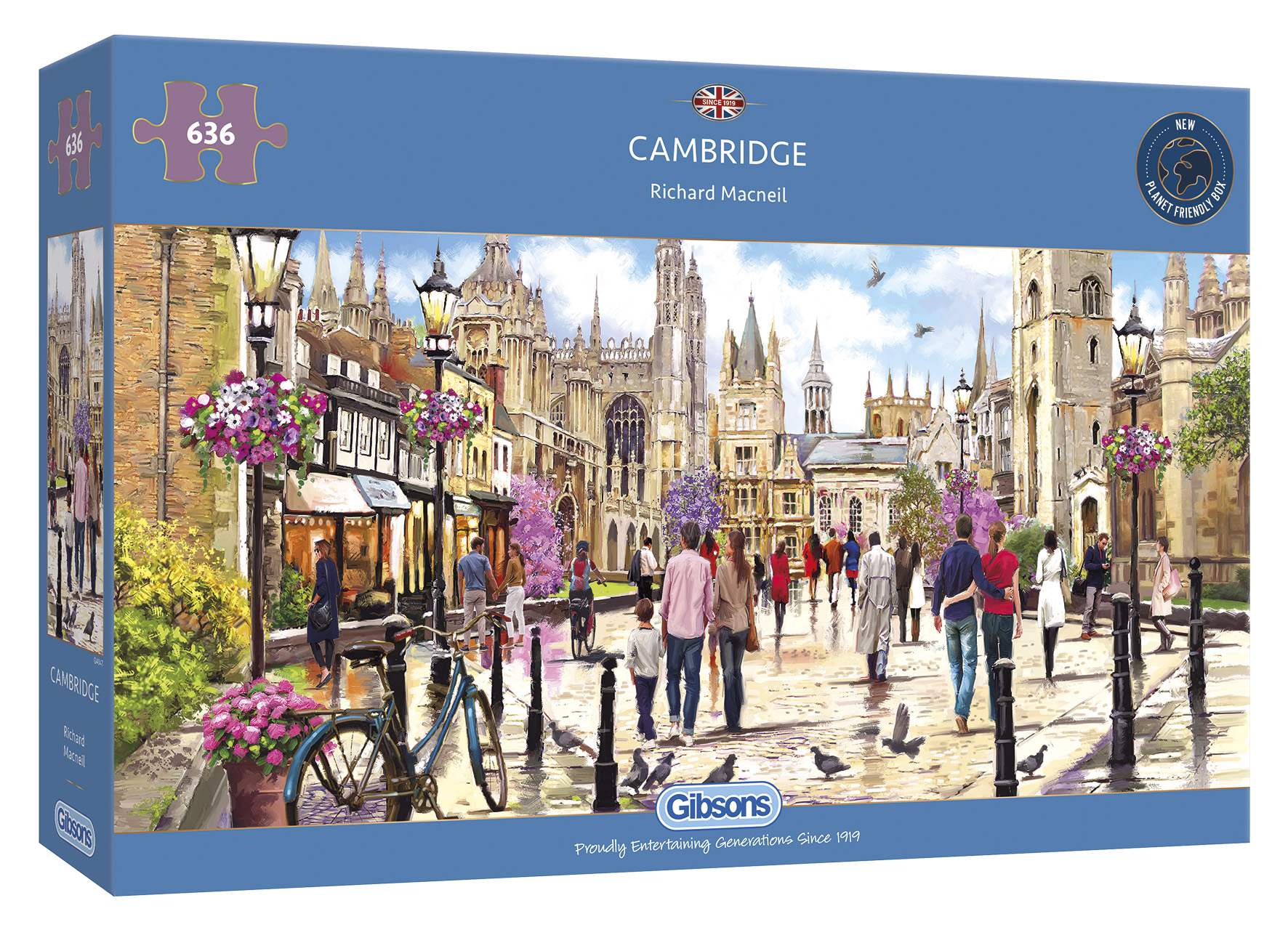 Cambridge Puzzle Schachtel