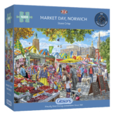 Market Day, Norwich Puzzle Schachtel