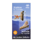 Station und Winde für die grosse Seilbahn