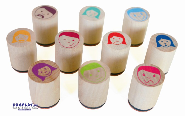 Emotionsstempel 10er Set