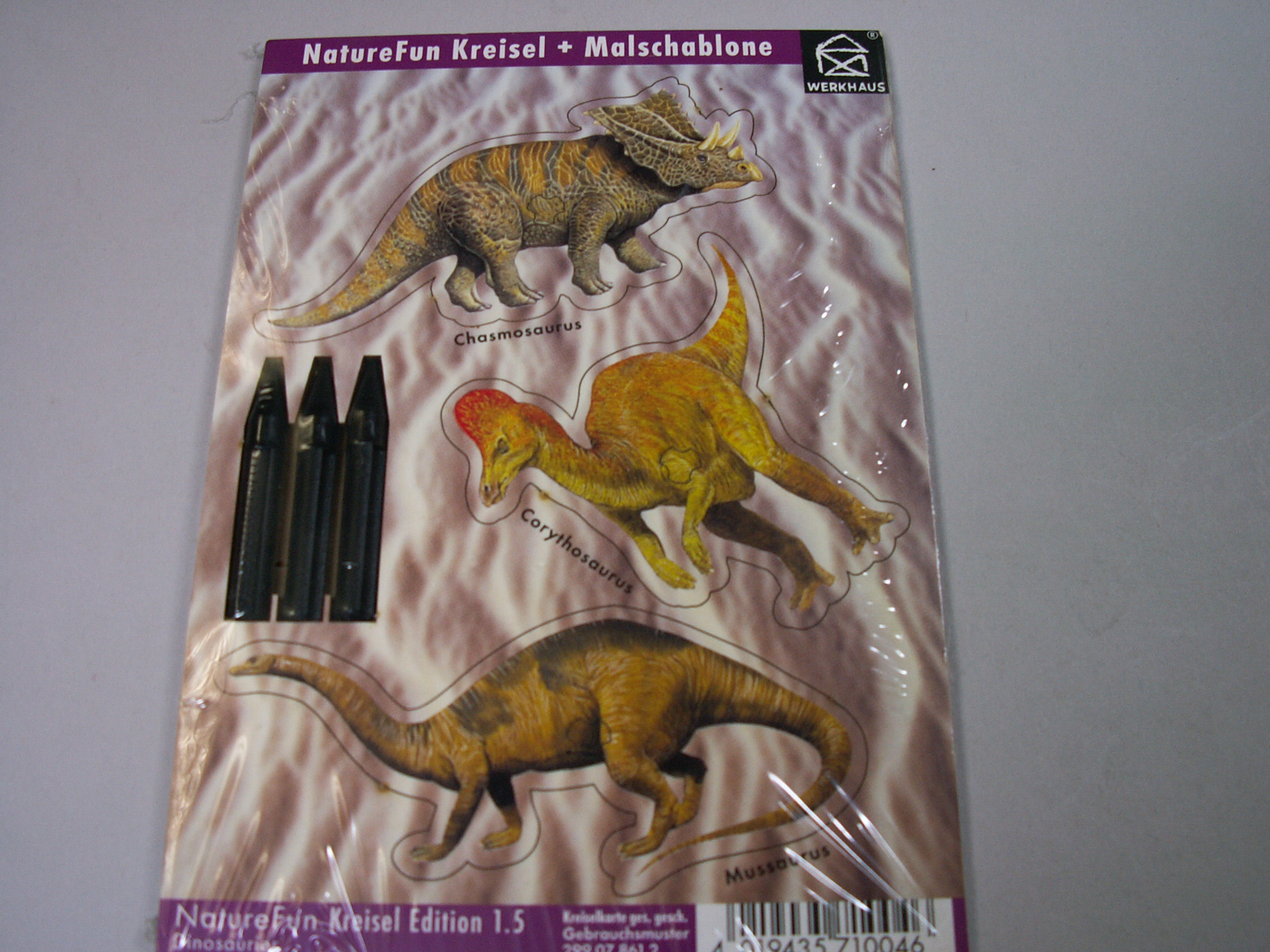 Dinosaurier Kreiselkarte