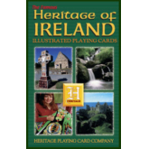 Schachtel von Spielkarten Heritage of Ireland