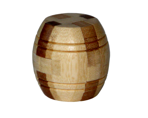 Barrel - 3D Bamboo Puzzle