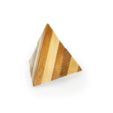 Bamboo Puzzle Pyramid unverpackt