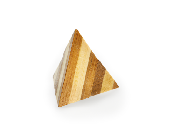 Pyramid - 3D Bamboo Puzzle