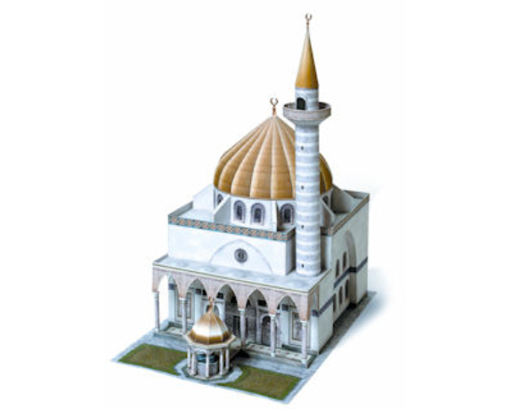 Moschee - Papier Modell