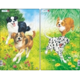 Rahmenpuzzle Hunde Midi