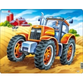 Rahmenpuzzle grosser Traktor