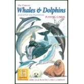 Schachtel von Spielkarten Whales and Dolphins