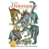 Schachtel von Spielkarten Dinosaurs